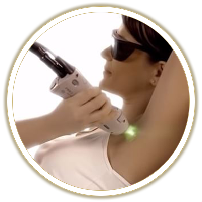 hair laser removal bubble