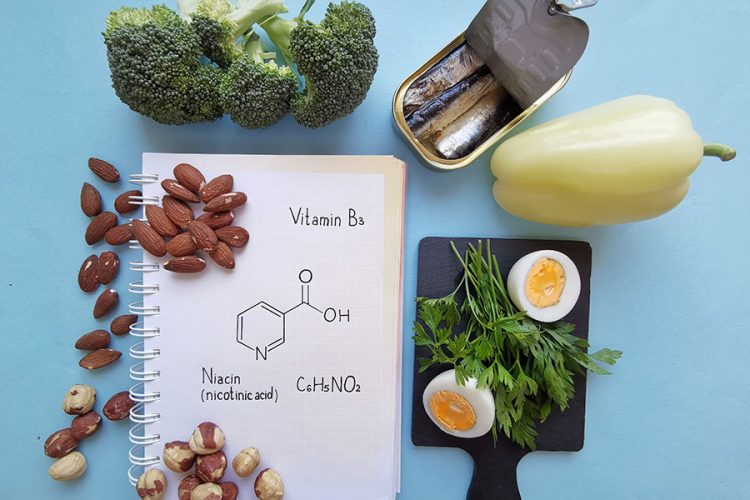 Niacinamide improves skin health
